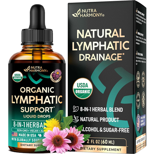 USDA Organic Lymphatic Drainage Supplements USDA Organic Lymphatic Drainage Supplements